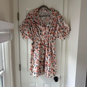 Floral Print Women's Dress